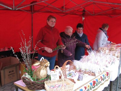 Wielkanocny kiermasz w Szczedrzyku